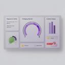 Risk management module displaying exposure limits, hedging indicators, and alert statuses