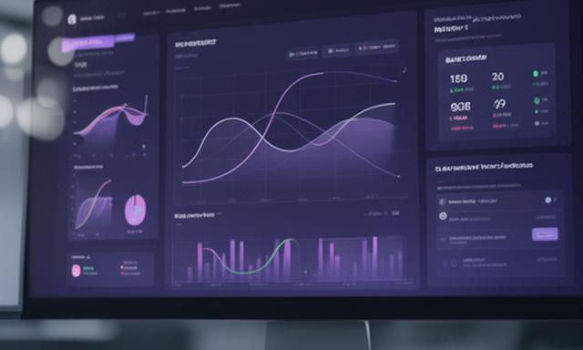 AI-powered trading dashboard with live charts and market data